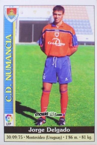 Sticker J.Delgado - Las Fichas De La Liga 1999-2000 n. 625 - Mundicromo