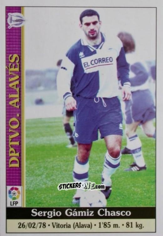 Figurina Gámiz - Las Fichas De La Liga 1999-2000 n. 627 - Mundicromo
