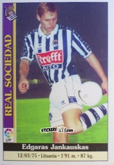 Figurina Jankauskas - Las Fichas De La Liga 1999-2000 n. 628 - Mundicromo