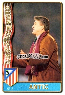Sticker Antic - Las Fichas De La Liga 1996-1997 n. 2 - Mundicromo
