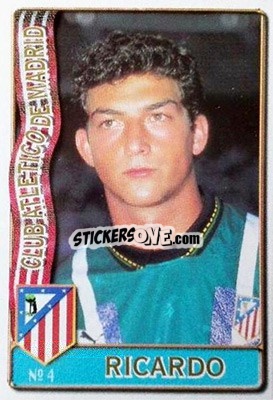 Sticker Ricardo - Las Fichas De La Liga 1996-1997 - Mundicromo