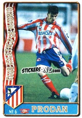 Figurina Prodan - Las Fichas De La Liga 1996-1997 - Mundicromo