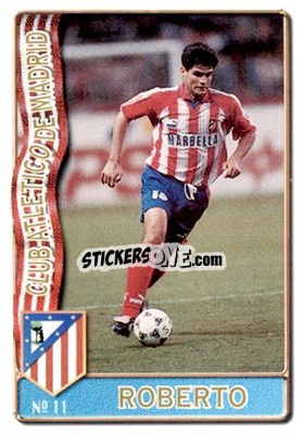 Figurina Roberto - Las Fichas De La Liga 1996-1997 - Mundicromo