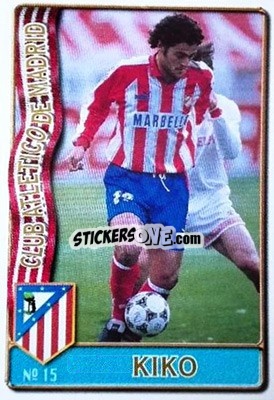 Sticker Kiko - Las Fichas De La Liga 1996-1997 n. 15 - Mundicromo