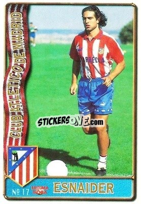 Sticker Luboslav Penev - Las Fichas De La Liga 1996-1997 n. 17 - Mundicromo