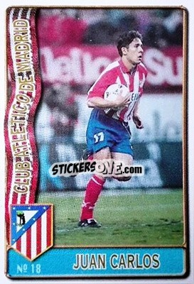 Sticker J. Carlos - Las Fichas De La Liga 1996-1997 - Mundicromo