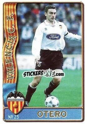 Sticker Otero - Las Fichas De La Liga 1996-1997 - Mundicromo