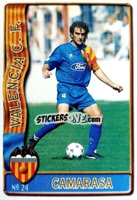 Figurina Francisco J. Camarasa Castellar - Las Fichas De La Liga 1996-1997 n. 24 - Mundicromo