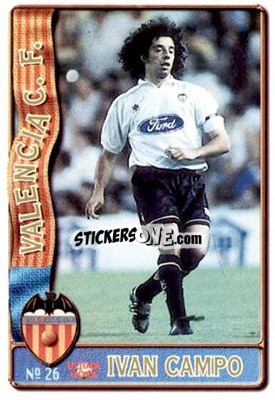 Cromo I. Campo - Las Fichas De La Liga 1996-1997 - Mundicromo