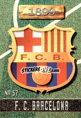 Sticker Barcelona - Las Fichas De La Liga 1996-1997 - Mundicromo