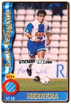 Cromo Herrera - Las Fichas De La Liga 1996-1997 n. 60 - Mundicromo