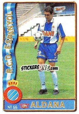 Figurina Aldana - Las Fichas De La Liga 1996-1997 n. 66a - Mundicromo