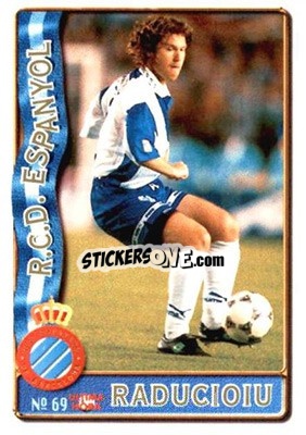 Cromo Radicioiu - Las Fichas De La Liga 1996-1997 - Mundicromo