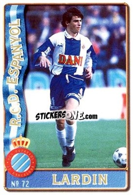 Sticker Lardín - Las Fichas De La Liga 1996-1997 n. 72 - Mundicromo
