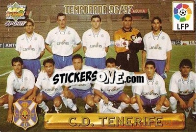 Sticker Tenerife - Las Fichas De La Liga 1996-1997 n. 73 - Mundicromo