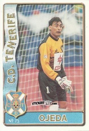 Sticker Marcelo L. Ojeda - Las Fichas De La Liga 1996-1997 n. 75 - Mundicromo