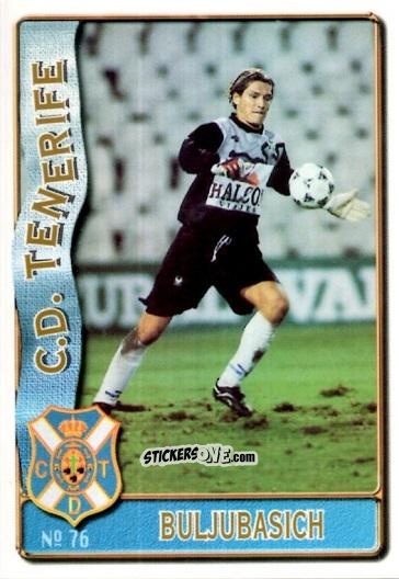 Sticker Jose M. Buljubasich - Las Fichas De La Liga 1996-1997 n. 76 - Mundicromo