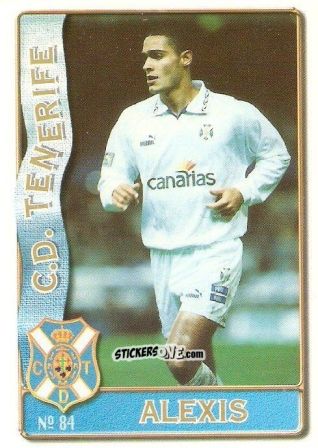 Sticker Alexis Suarez Martin - Las Fichas De La Liga 1996-1997 n. 84 - Mundicromo