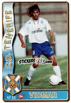 Sticker Vidmar - Las Fichas De La Liga 1996-1997 n. 88a - Mundicromo
