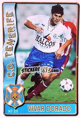 Sticker V. Dorado - Las Fichas De La Liga 1996-1997 - Mundicromo