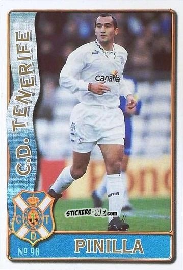 Sticker Antonio Pinilla Miranda - Las Fichas De La Liga 1996-1997 n. 90 - Mundicromo