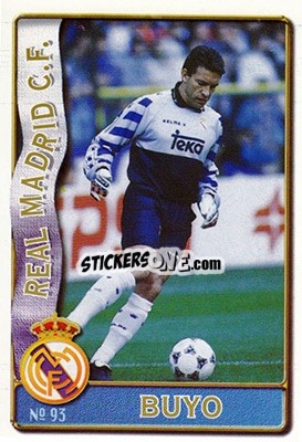 Sticker Buyo - Las Fichas De La Liga 1996-1997 - Mundicromo