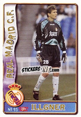 Sticker Illgner - Las Fichas De La Liga 1996-1997 n. 93a - Mundicromo