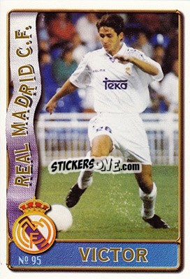 Cromo Victor - Las Fichas De La Liga 1996-1997 - Mundicromo