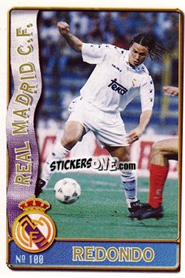 Cromo Redondo - Las Fichas De La Liga 1996-1997 - Mundicromo