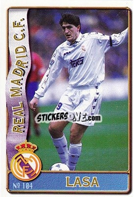 Cromo Lasa - Las Fichas De La Liga 1996-1997 - Mundicromo