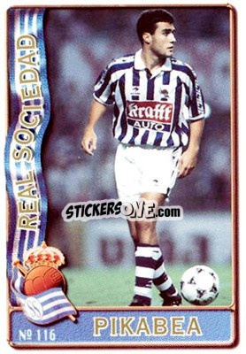 Sticker Pikabea - Las Fichas De La Liga 1996-1997 - Mundicromo