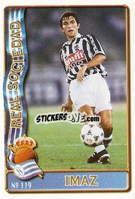 Cromo Imaz - Las Fichas De La Liga 1996-1997 n. 119 - Mundicromo