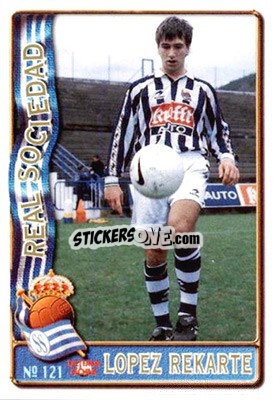 Sticker Lopez R. - Las Fichas De La Liga 1996-1997 - Mundicromo