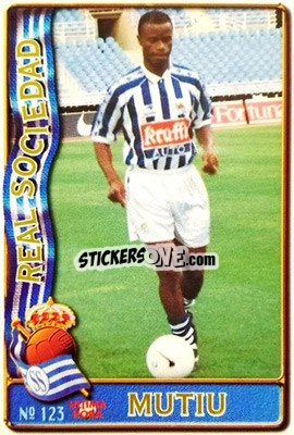 Sticker Mutiu - Las Fichas De La Liga 1996-1997 - Mundicromo