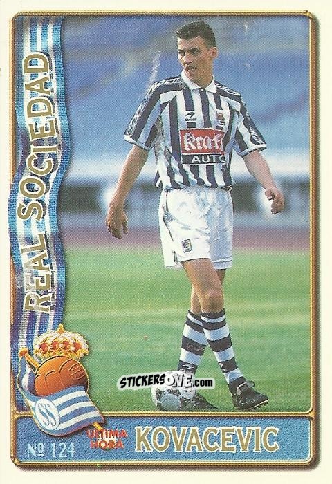 Figurina Kovacevic - Las Fichas De La Liga 1996-1997 n. 124a - Mundicromo