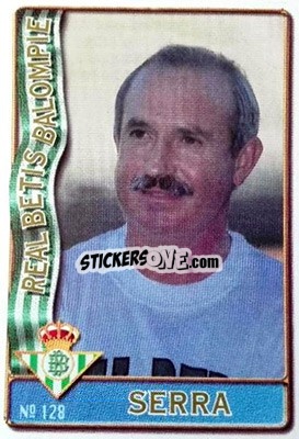 Sticker S. Ferrer - Las Fichas De La Liga 1996-1997 - Mundicromo