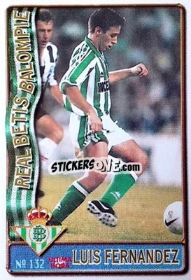 Sticker Luis Fdez - Las Fichas De La Liga 1996-1997 n. 132a - Mundicromo
