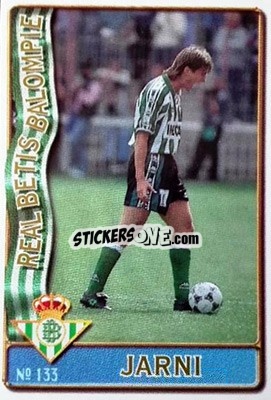 Cromo Jarni - Las Fichas De La Liga 1996-1997 - Mundicromo