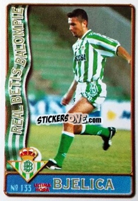 Cromo Bjelica - Las Fichas De La Liga 1996-1997 - Mundicromo