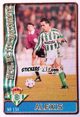 Sticker Alexis - Las Fichas De La Liga 1996-1997 n. 134 - Mundicromo