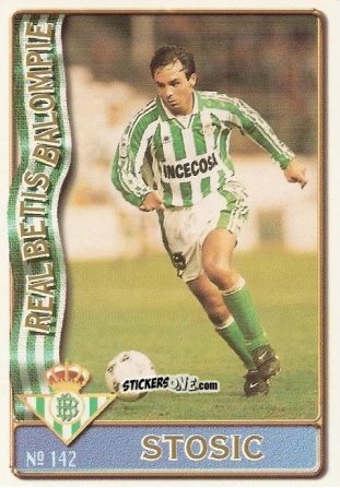 Sticker Vlada Stosic - Las Fichas De La Liga 1996-1997 n. 142 - Mundicromo