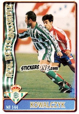 Sticker Kowalczyk - Las Fichas De La Liga 1996-1997 n. 144 - Mundicromo