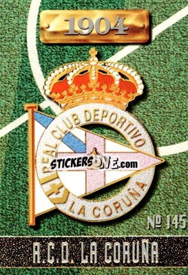 Sticker Deportivo La Coruña - Las Fichas De La Liga 1996-1997 n. 145a - Mundicromo