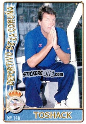 Sticker Toshack - Las Fichas De La Liga 1996-1997 - Mundicromo