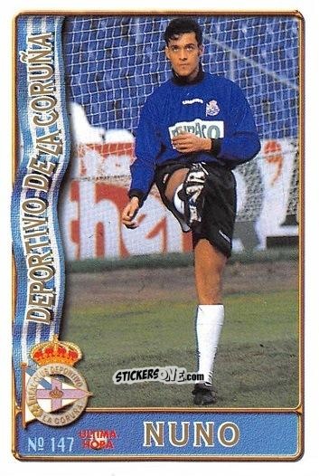 Figurina Nuno - Las Fichas De La Liga 1996-1997 n. 147b - Mundicromo