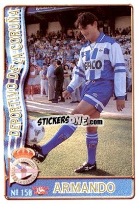 Sticker Armando - Las Fichas De La Liga 1996-1997 n. 150a - Mundicromo