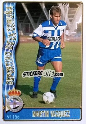 Cromo M.Vazquez - Las Fichas De La Liga 1996-1997 n. 156 - Mundicromo