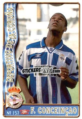 Sticker Flavio C - Las Fichas De La Liga 1996-1997 - Mundicromo
