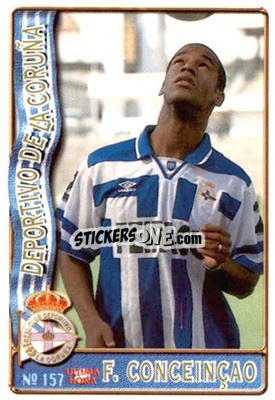 Sticker Flavio C - Las Fichas De La Liga 1996-1997 n. 157a - Mundicromo