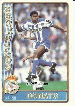 Sticker Donato Gama Da Silva - Las Fichas De La Liga 1996-1997 n. 158 - Mundicromo